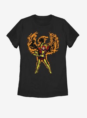 Marvel X-Men Dark Phoenix Rises Womens T-Shirt