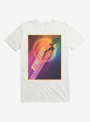 Star Trek Discovery Flight Poster T-Shirt