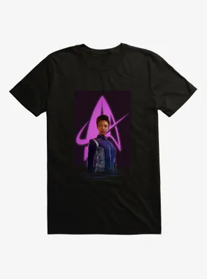 Star Trek Discovery Michael Burnham Pink Symbol T-Shirt