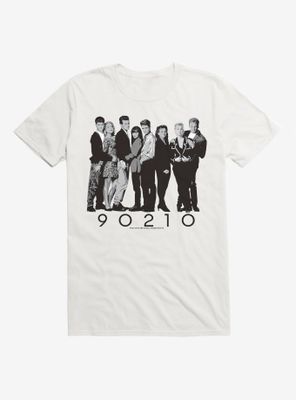 Beverly Hills 90210 Black & White Cast T-Shirt