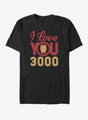 Marvel Avengers: Endgame Love You 3000 Icon Face T-Shirt