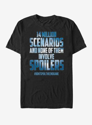 Marvel Avengers: Endgame Fourteen Million Scenarios T-Shirt