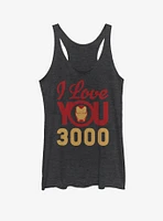 Marvel Avengers: Endgame Love You 3000 Icon Face Womens Tank Top