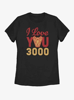 Marvel Avengers: Endgame Love You 3000 Arc Reactor Womens T-Shirt
