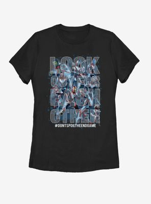 Marvel Avengers: Endgame Look Out For Each Other Womens T-Shirt