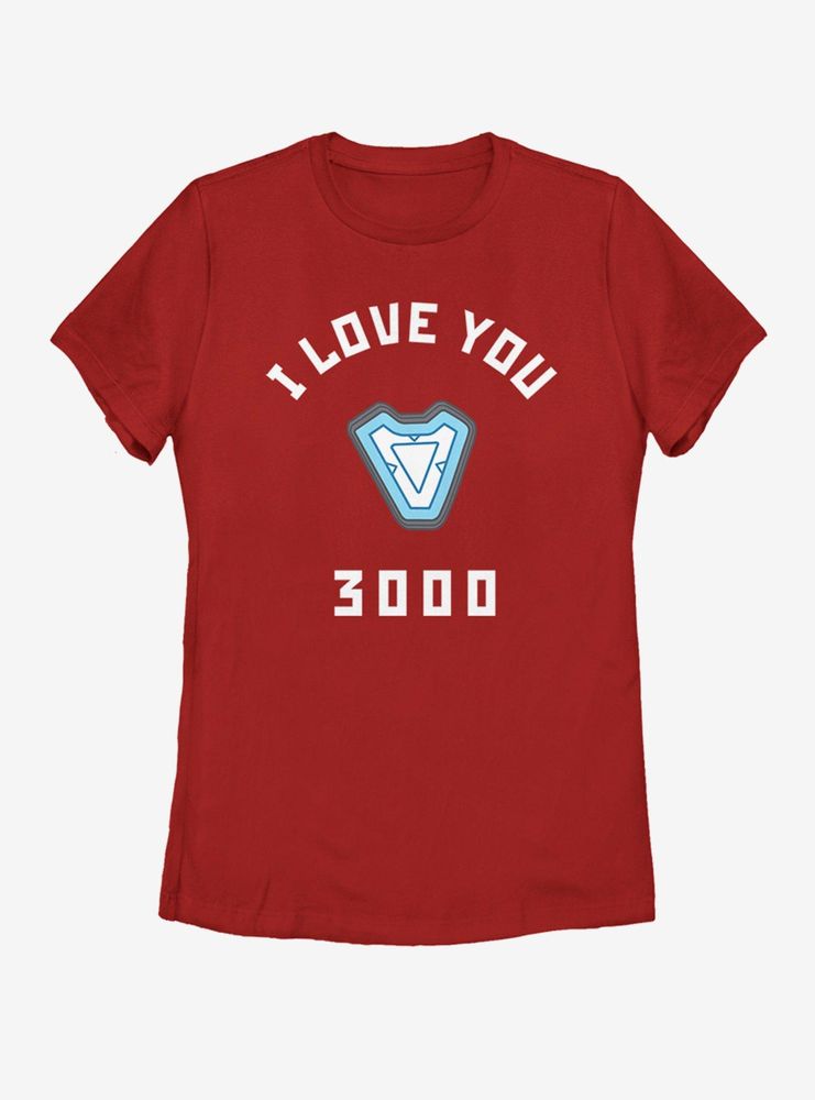 Marvel Avengers: Endgame I Love You 3000 Womens T-Shirt