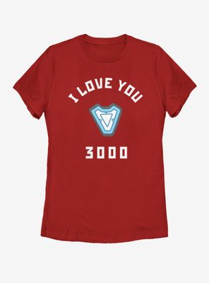Marvel Avengers: Endgame I Love You 3000 Womens T-Shirt