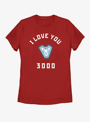 Marvel Avengers: Endgame I Love You 3000 Womens T-Shirt