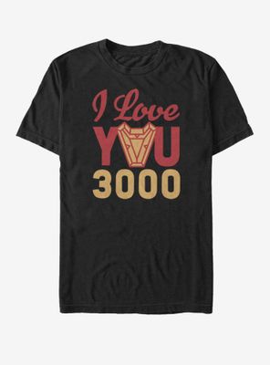 Marvel Avengers: Endgame Love You 3000 Arc Reactor T-Shirt