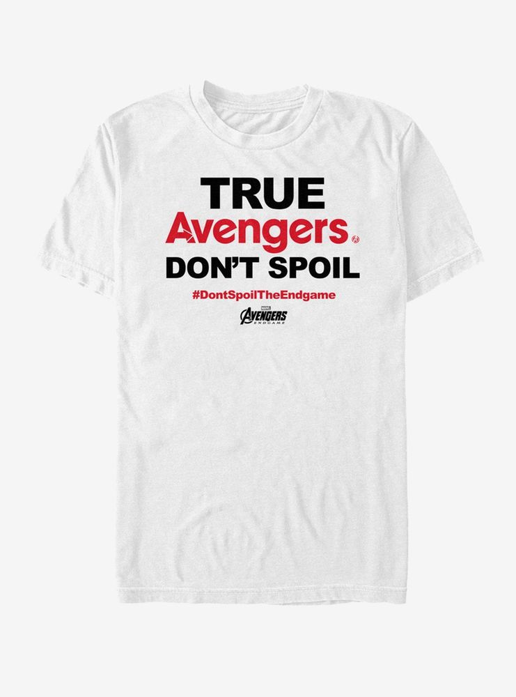 Marvel Avengers: Endgame Do Not Spoil T-Shirt