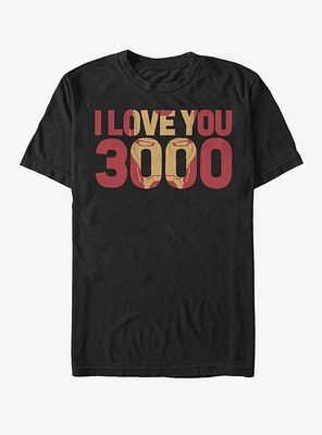 Marvel Avengers: Endgame Love You 3000 T-Shirt