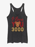 Marvel Avengers: Endgame Love You 3000 Arc Reactor Womens Tank Top