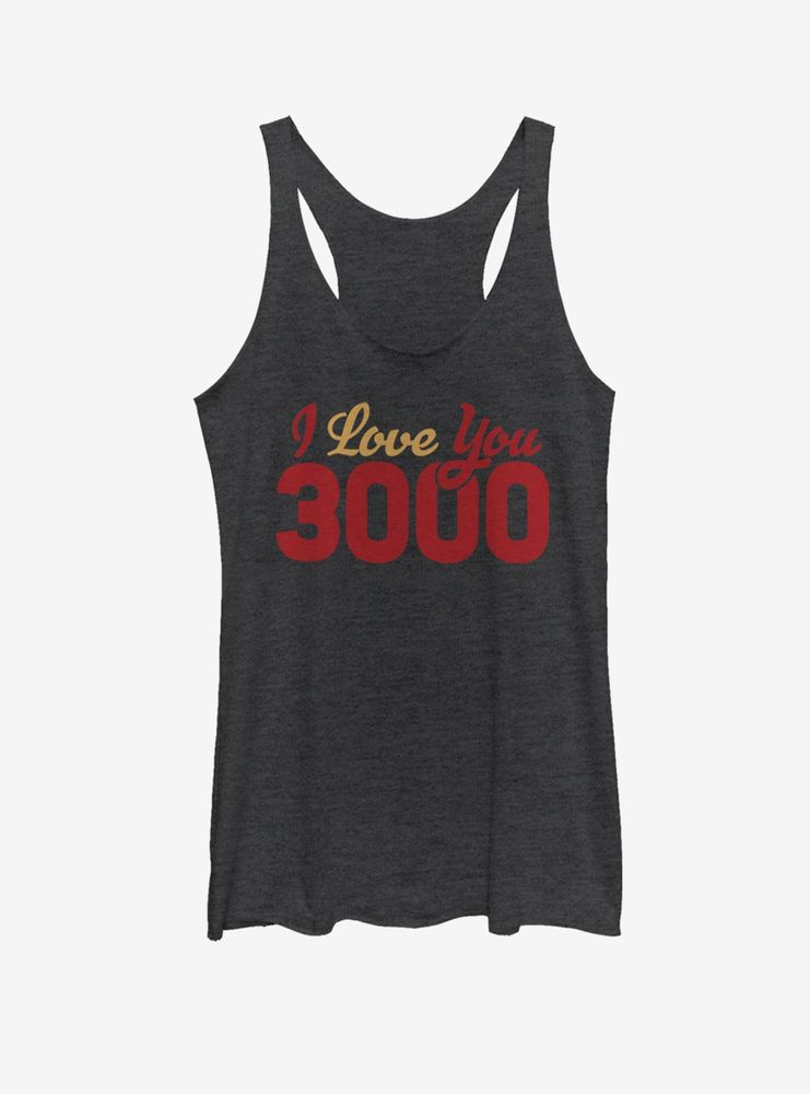 Marvel Avengers: Endgame Love You 3000 Script Womens Tank Top