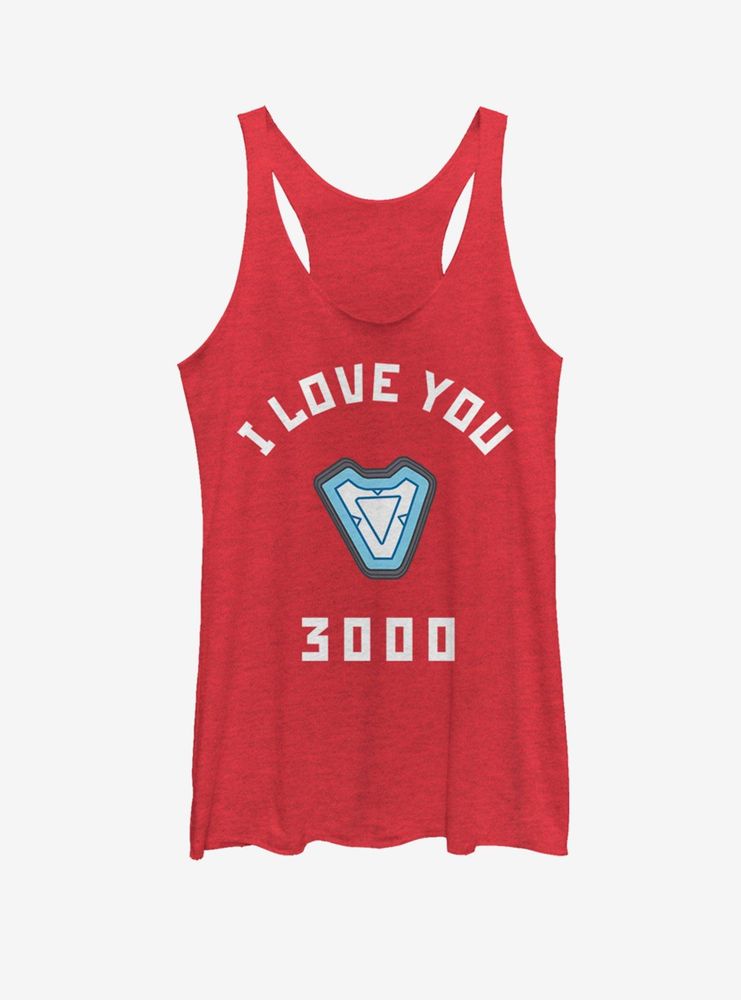 Marvel Avengers: Endgame I Love You 3000 Womens Tank Top