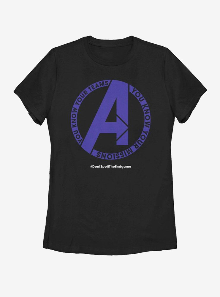 Marvel Avengers: Endgame You Know Womens T-Shirt