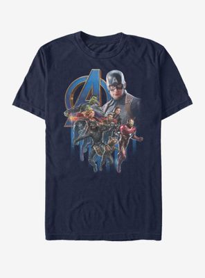 Marvel Avengers: Endgame Avengers Group Poster T-Shirt