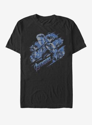 Marvel Avengers: Endgame Cap Blue Shot T-Shirt