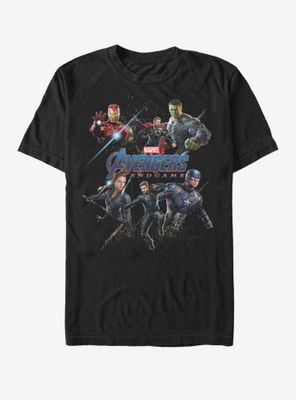 Marvel Avengers: Endgame Heros Logo T-Shirt