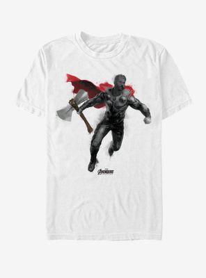 Marvel Avengers: Endgame Thor Paint T-Shirt