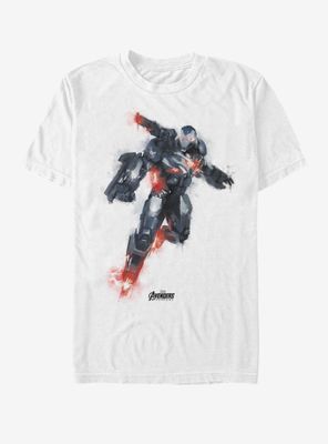 Marvel Avengers: Endgame War Machine Paint T-Shirt