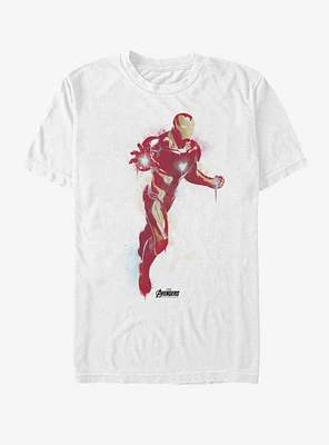 Marvel Avengers: Endgame Iron Man Paint T-Shirt