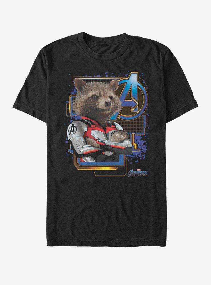 Marvel Avengers: Endgame Rocket Space Raccon T-Shirt