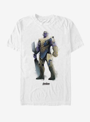 Marvel Avengers: Endgame Thanos Paint T-Shirt