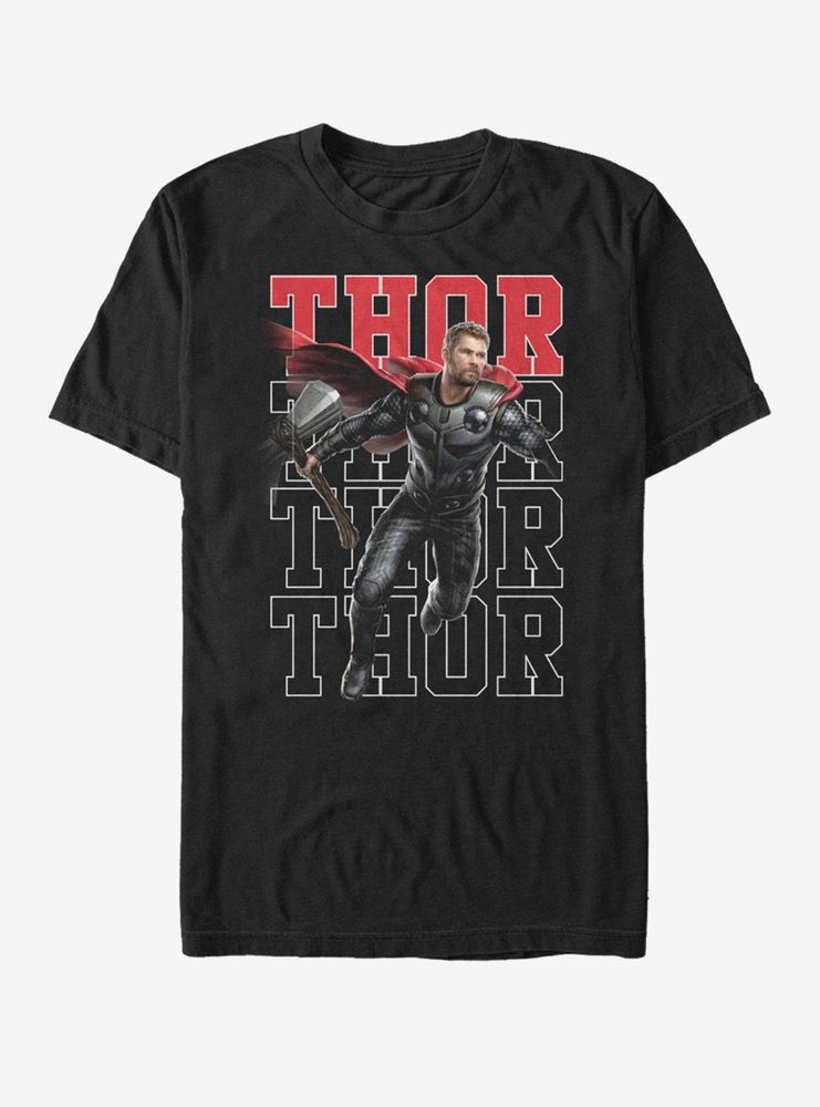 Marvel Avengers: Endgame Heroic Shot Thor T-Shirt