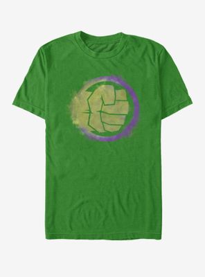 Marvel Avengers: Endgame Hulk Spray Logo T-Shirt