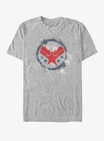 Marvel Avengers: Endgame War Machine Spray Logo T-Shirt