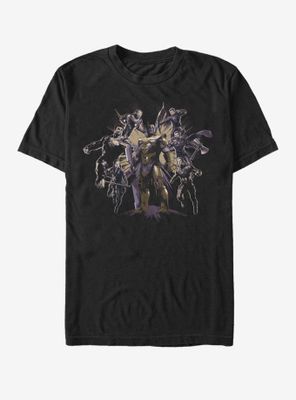 Marvel Avengers: Endgame Villain Pose T-Shirt