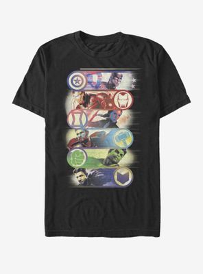 Marvel Avengers: Endgame Avengers Group Badge T-Shirt