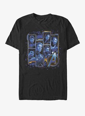 Marvel Avengers: Endgame Blue Box Up T-Shirt