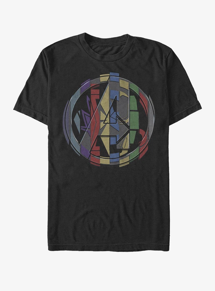 Marvel Avengers: Endgame Badge Mashup T-Shirt