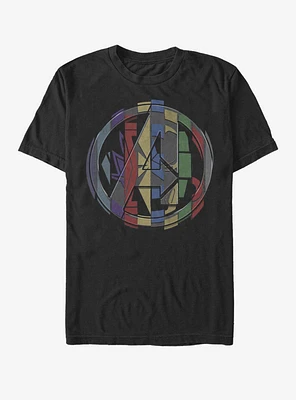 Marvel Avengers: Endgame Badge Mashup T-Shirt