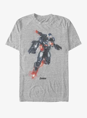 Marvel Avengers: Endgame War Machine Paint T-Shirt