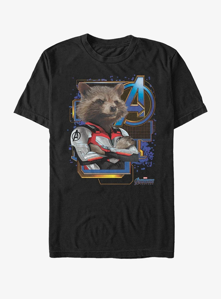 Marvel Avengers: Endgame Space Rocket T-Shirt