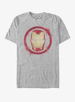 Marvel Avengers: Endgame Iron Man Spray Logo T-Shirt