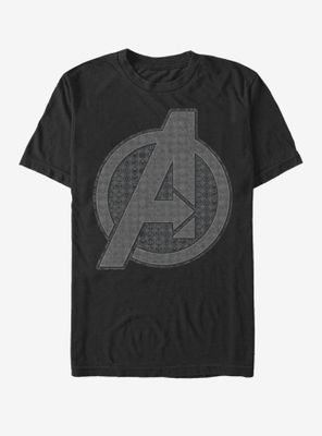 Marvel Avengers: Endgame Grayscale Logo T-Shirt