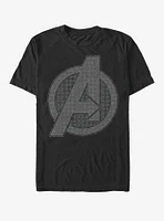 Marvel Avengers: Endgame Grayscale Logo T-Shirt