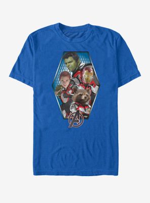 Marvel Avengers: Endgame Hexagon Avenged T-Shirt