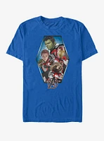 Marvel Avengers: Endgame Hexagon Avenged T-Shirt