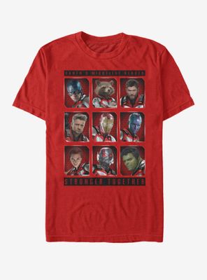 Marvel Avengers: Endgame Mightiest Heroes Stack T-Shirt