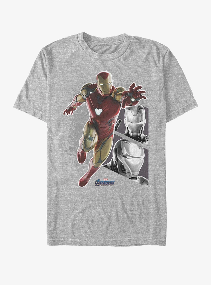 Marvel Avengers: Endgame Iron Man Panels T-Shirt