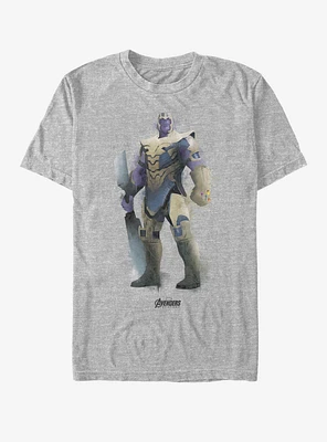 Marvel Avengers: Endgame Thanos Paint T-Shirt