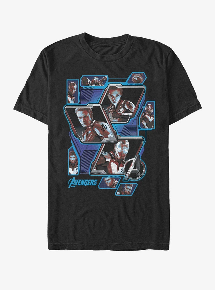 Marvel Avengers: Endgame Avengers Panel Shot T-Shirt