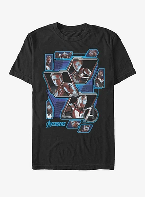 Marvel Avengers: Endgame Avengers Panel Shot T-Shirt