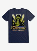 Universal Monsters Creature From The Lagoon Close Up T-Shirt