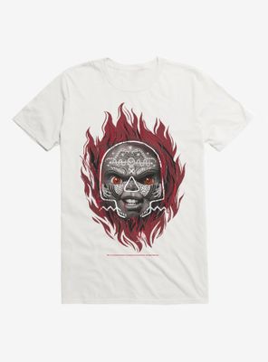 Child's Play Chucky Skull Outline T-Shirt