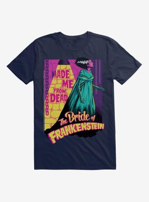 Universal Monsters Bride of Frankenstein From Dead T-Shirt